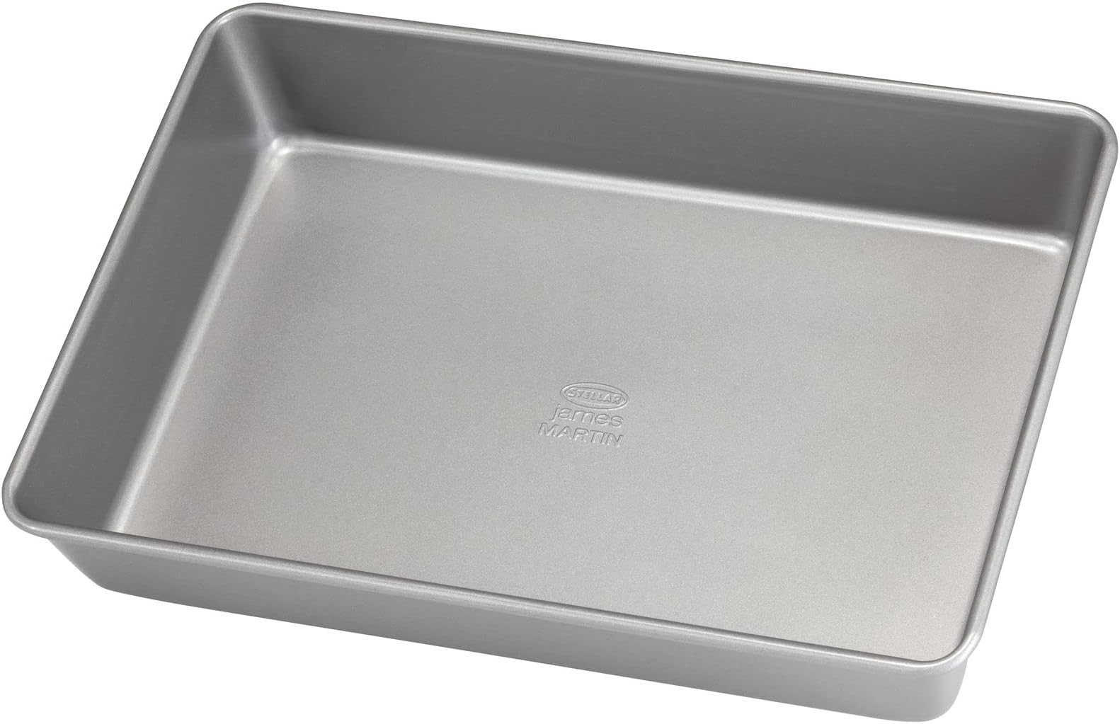 Stellar James Martin Non-Stick Cake Tin/Roasting Tray, Dishwasher Safe 33cm x 23cm x 6cm