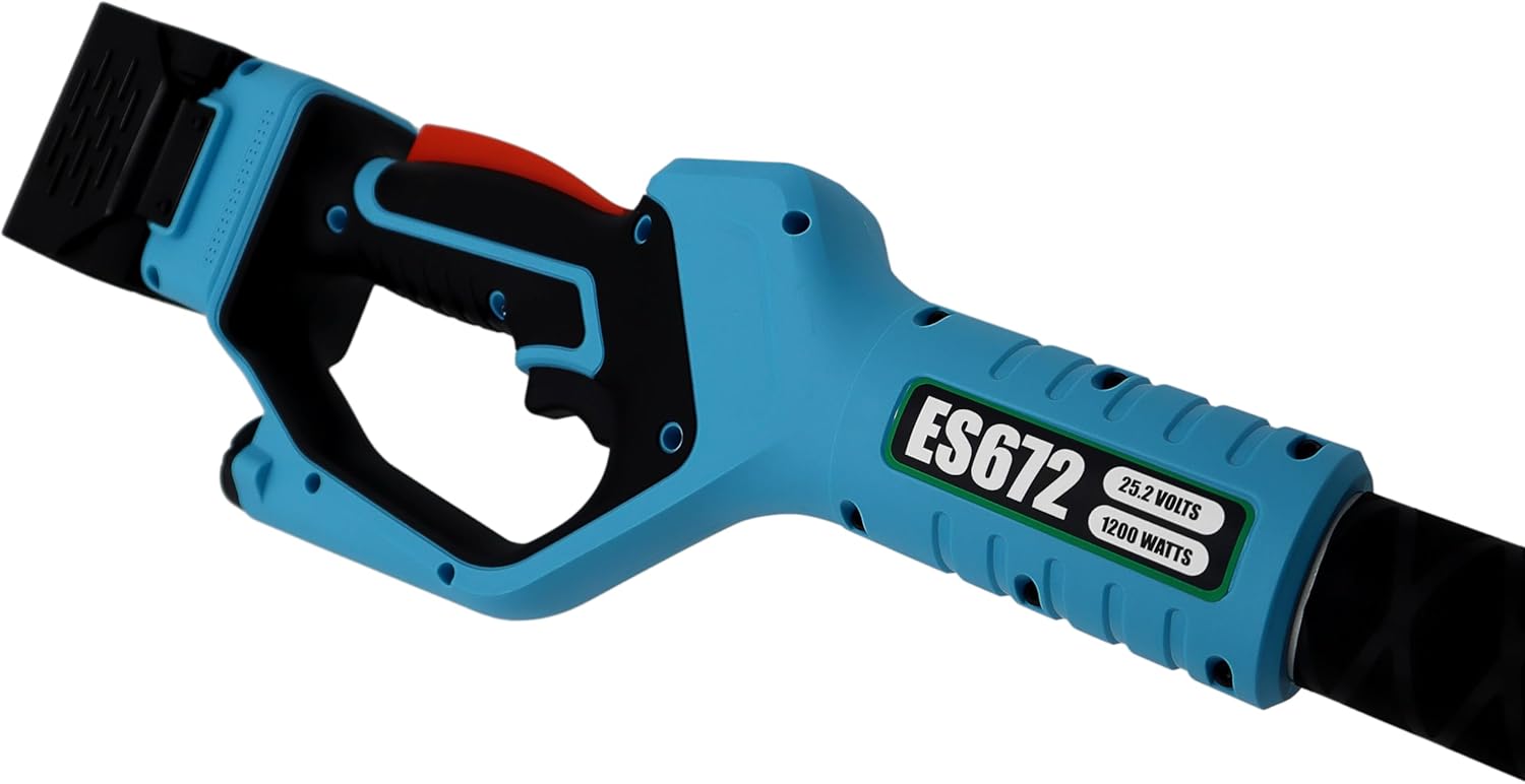 Zenport ES672 Cordless, Battery-powered, Telescopic Pole Chain Saw, 2.5 Meter (8.2 Feet) Max Length