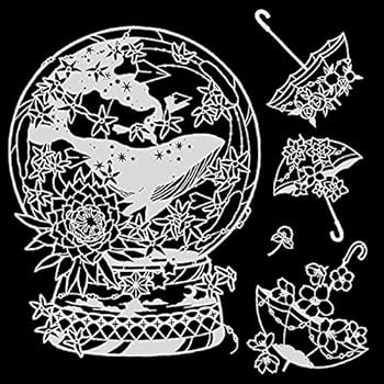 そのまま切れる♪ モチーフ30 ステンドグラス切り絵キット