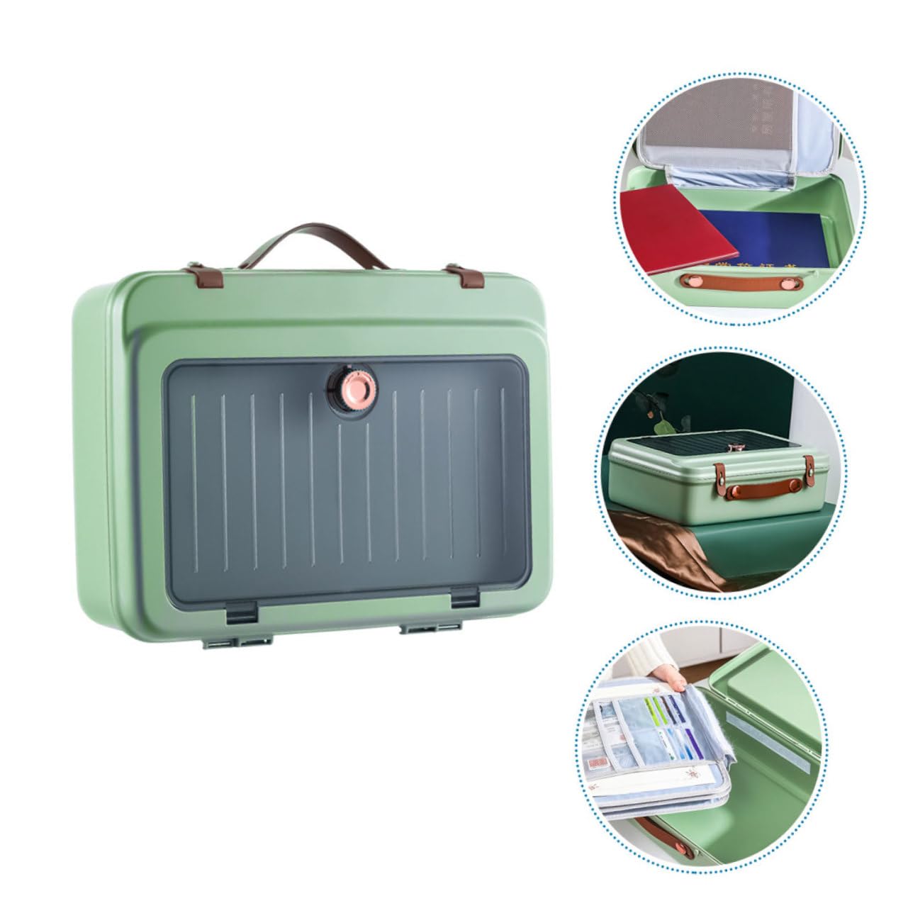 Scatola per Documenti Portadocumenti Multistrato per Casa Organizer per Certificati e Banconote Scatola Portadocumenti Resistente e Durevole per Lettere Ricevute e Ordine