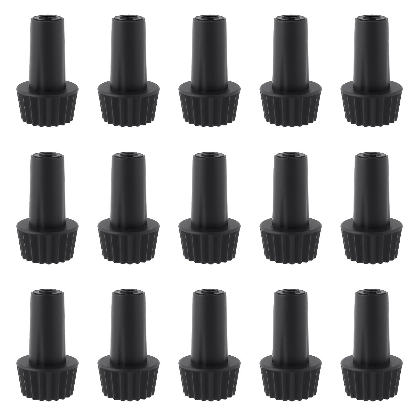 Briny River 30pcs Light Switch Knob 20x13x6mm Inner Diameter 3mm Suitable for Floor Lamps Table Lamps, Black