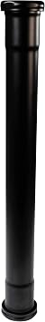 Westbrass D42316-62 1-1/2" x 16" Double Ended Slip-Joint Extension Tube, Matte Black