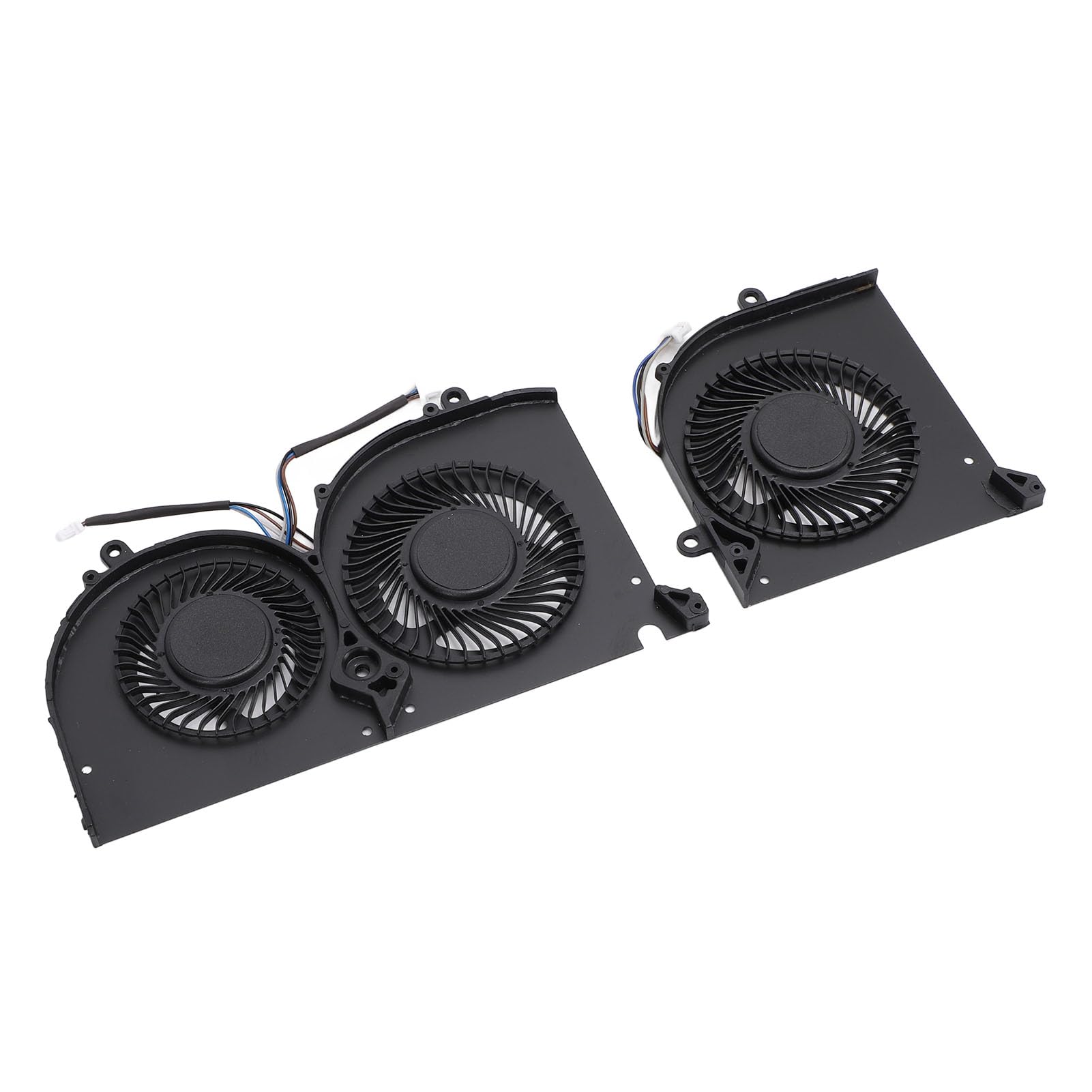Dpofirs Set di Ventole di Raffreddamento CPU e GPU di Ricambio per Laptop, Design Compatto a Doppia Ventola, Adatto per GS75 P75 MS 17G1 MS BS5005HS U3I BS5005HS U3J per Professionisti IT