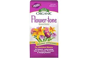 Espoma Organic Flower-Tone™ - (3-4-5) NPK - Organic Fertilizer for Flowers, Annuals,...