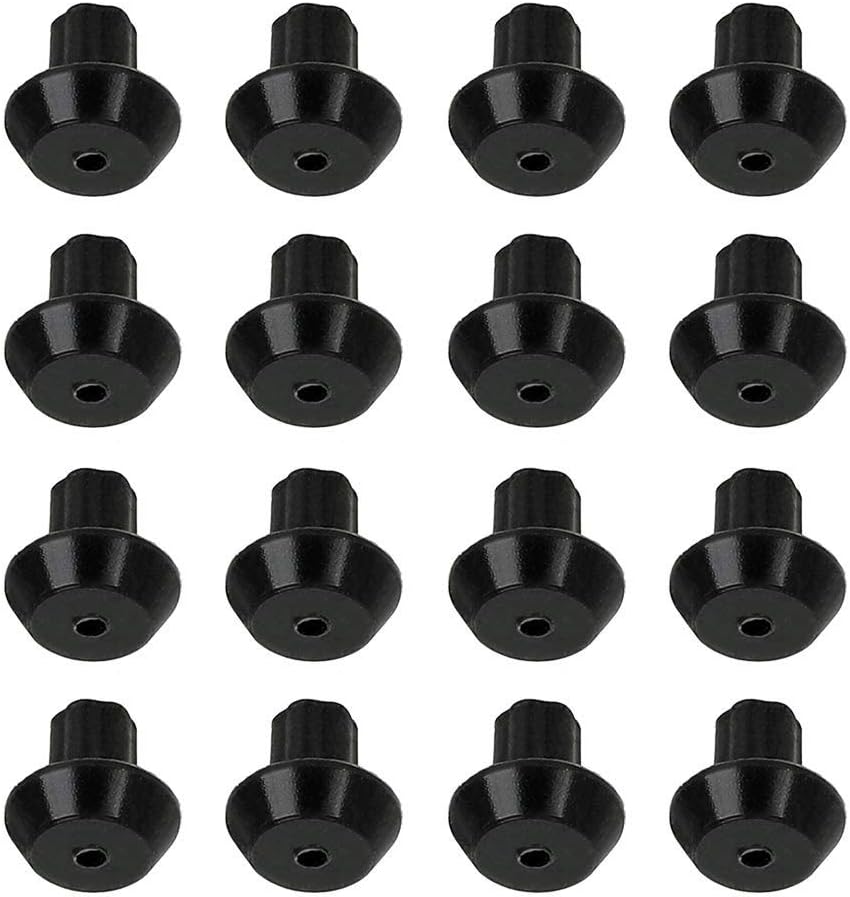 16 PCS WB2K101 Rubber Feet for GE and Kenmore Burner Grate. 16pcs Range Burner Rubber Feet Bumper Replace Part Number WB02K0101, 247410, AP2622260, PS241358.