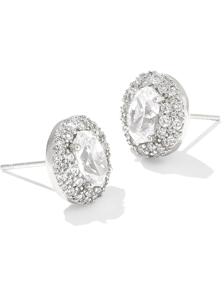 Silver Kendra Scott Bella Stud Earrings