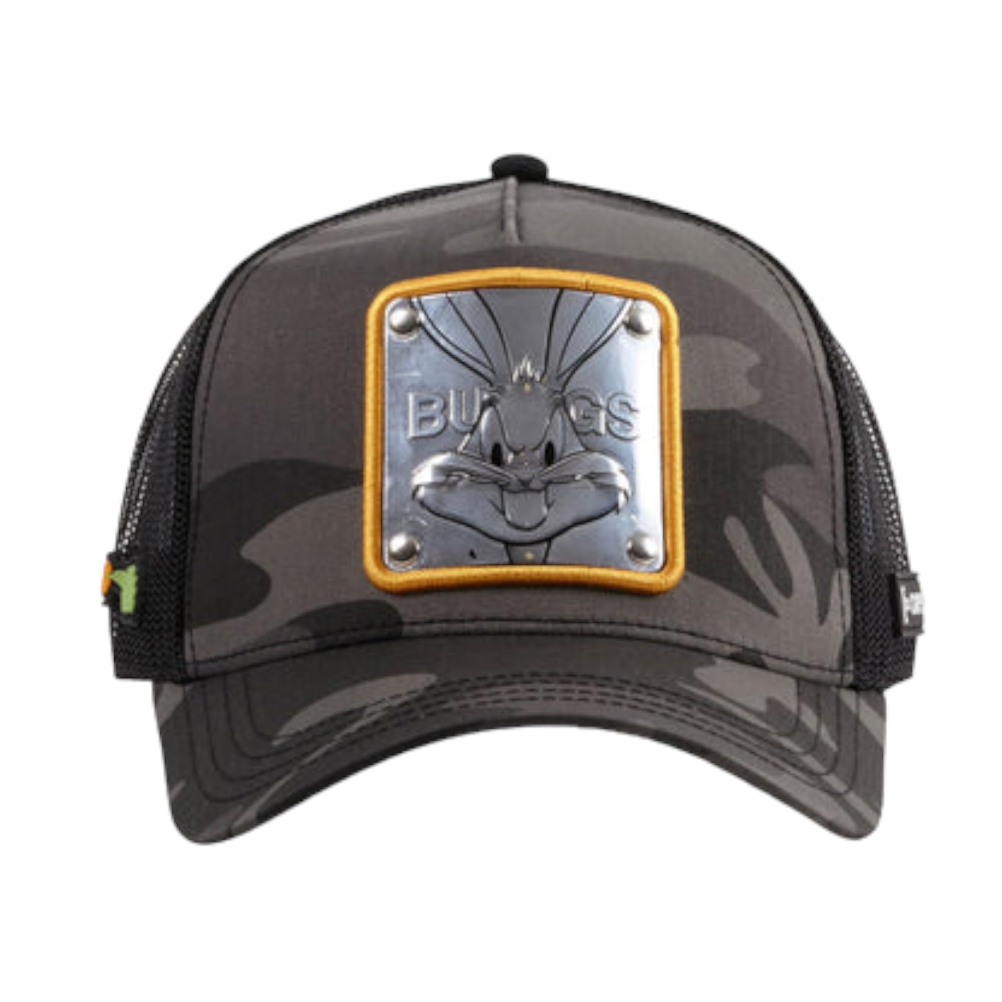 Capslab Bugs Bunny Looney Tunes Grey Camouflage Trucker Cap