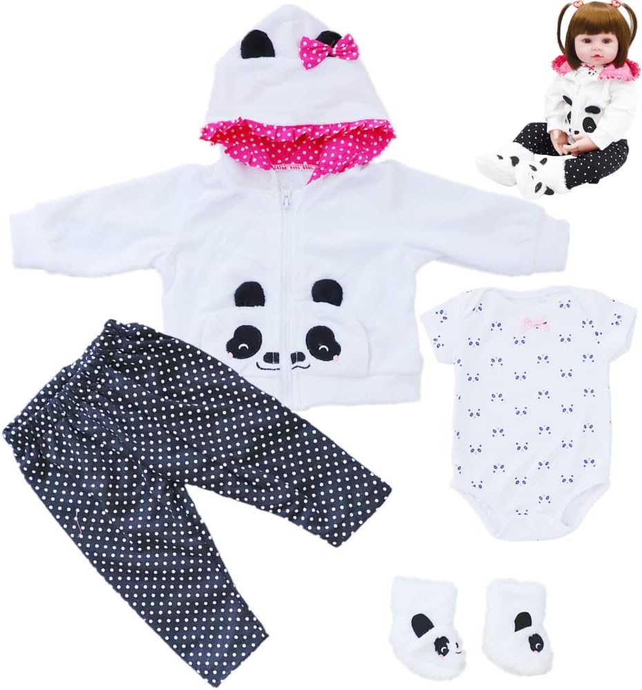 MAIHAO Reborn Baby Dolls Clothes 22 inch Outfit Accessories