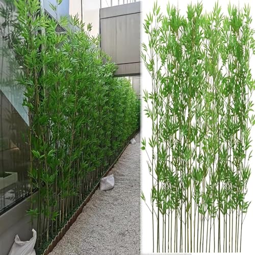 Bambú artificial exterior de 1.8m pack de 30 cañas para decoración 3