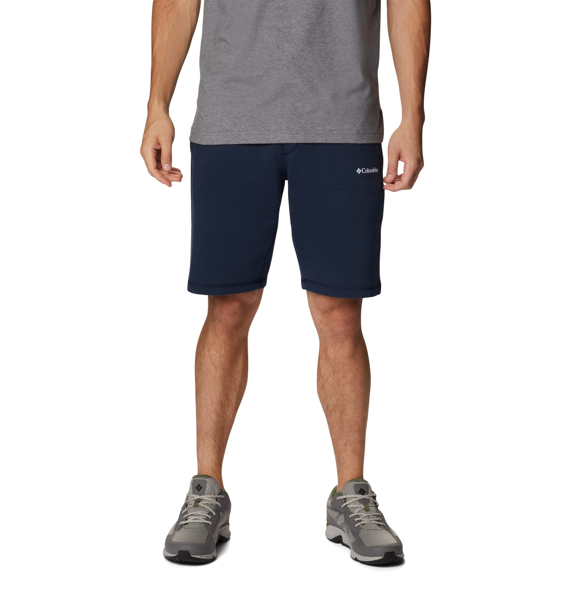 Columbia Men's Logo Fleece Shorts, M Columbia