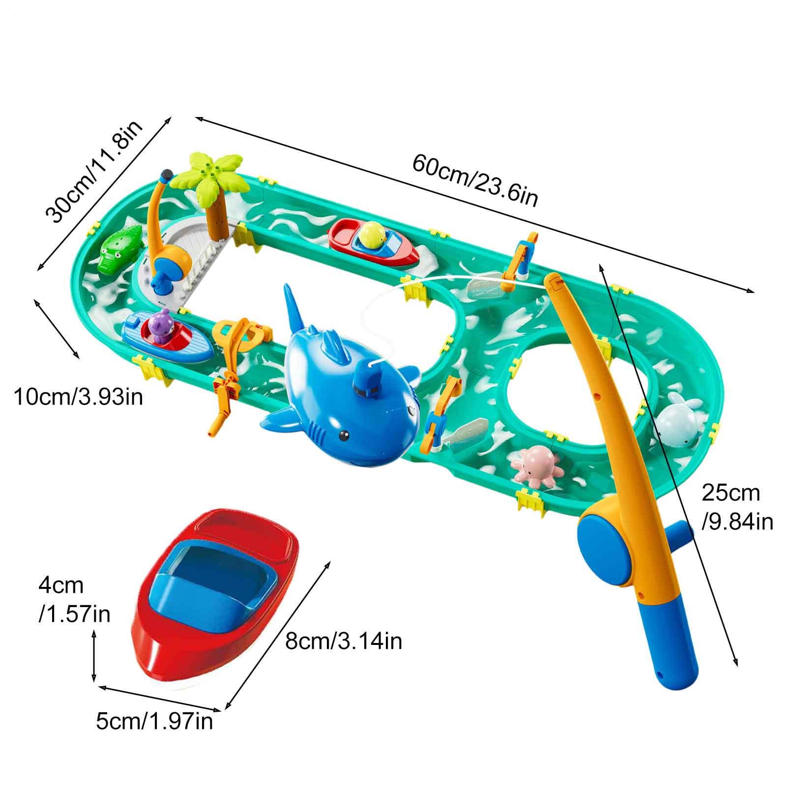 Genérico Mesa De Agua para Niños,Mesa De Agua Interactiva - con Accesorios De Juego para Parque Escuela Casa Patio Aula