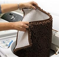 Vista 73 de Muddy Mat Tapete súper absorbente para interiores, de microfibra de secado rápido, antideslizante, para puerta principal, lavable a máquina