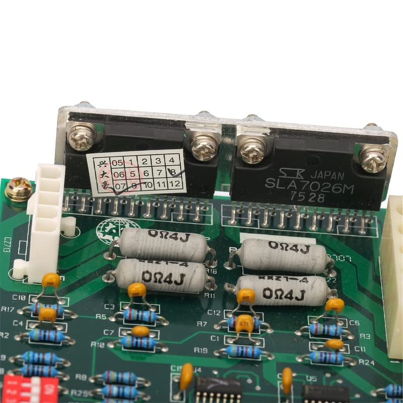 Close-up of Dahao P/N EF171B Control Card components
