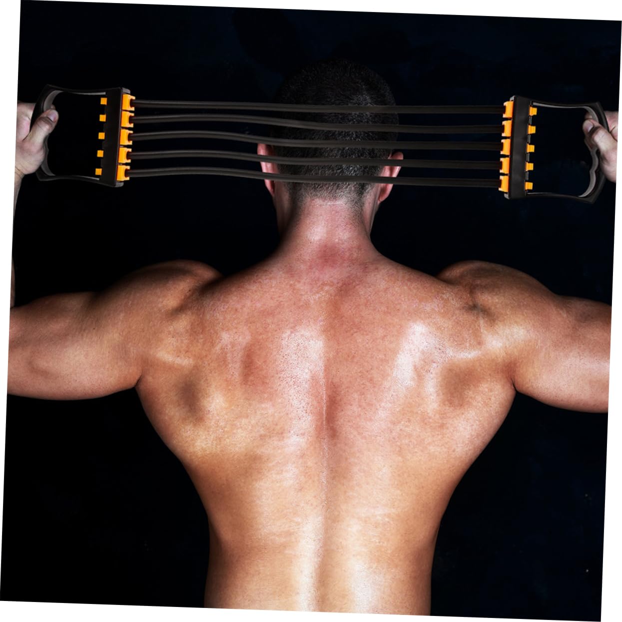 Toyvian 2 Pezzi Bande per Fitness con Maniglie Ergonomiche per Allenamenti Trazione e Muscolare Resistente e Antiscivolo per Palestra e Home Fitness