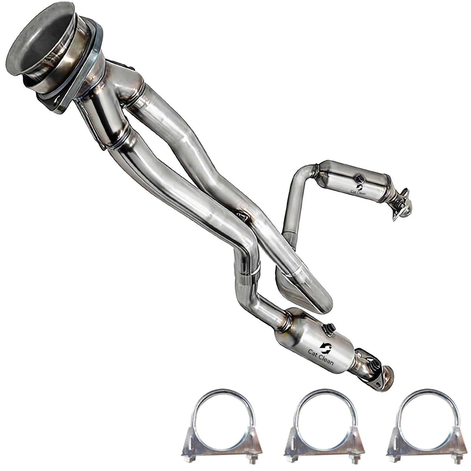 Photo 1 of CAT CLEAN Catalytic Converter Compatible with Ford Transit 150/250/350 2015 2016 2017 2018 2019 3.7L V6 Catalytic Convertor Automotive Replacement 644108 (EPA Compliant)