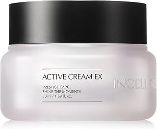 Riman Active Cream EX | Moisturizer with Korean Grown BYoungPool Leaf | Fast Absorbing & Non Greasy | Hydrating Face Cream for Sensitive Skin | Cruelty Free & Sustainable | Skin Firming Skin Care