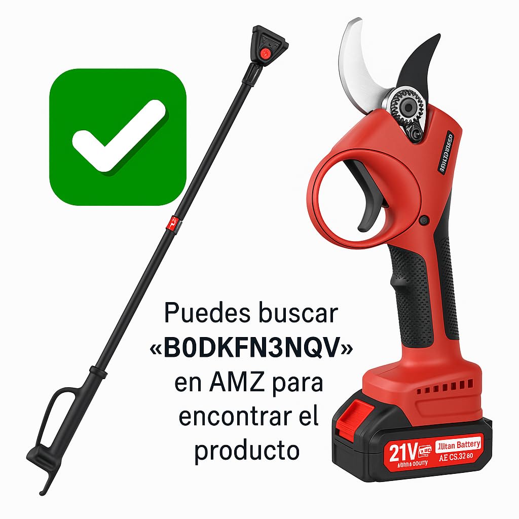 Batería De 2000 Mah Para Podadoras Eléctricas y Motosierras, Toma Makita