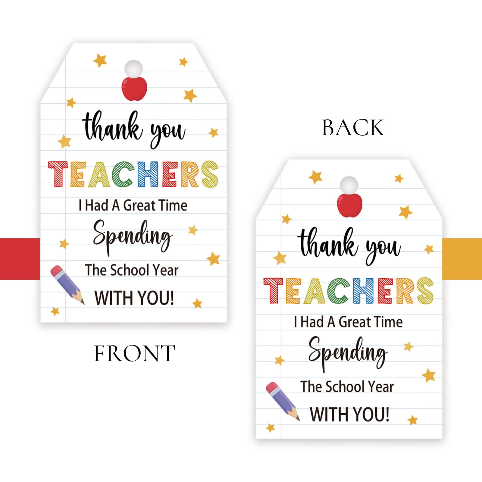 Amazon.com : 50pcs Teacher Thank You Tags, Teacher Appreciation Gift Tag with String for Party, Teacher Appreciation Week Favor Tags, Back to School Gifts for Teachers : Health & Household amazon-com-50pcs-teacher-thank-you-tags-teacher-appreciation-gift-tag-with-string-for-party-teacher-appreciation-week-favor-tags-back-to-school-gifts-for-teachers-health-household