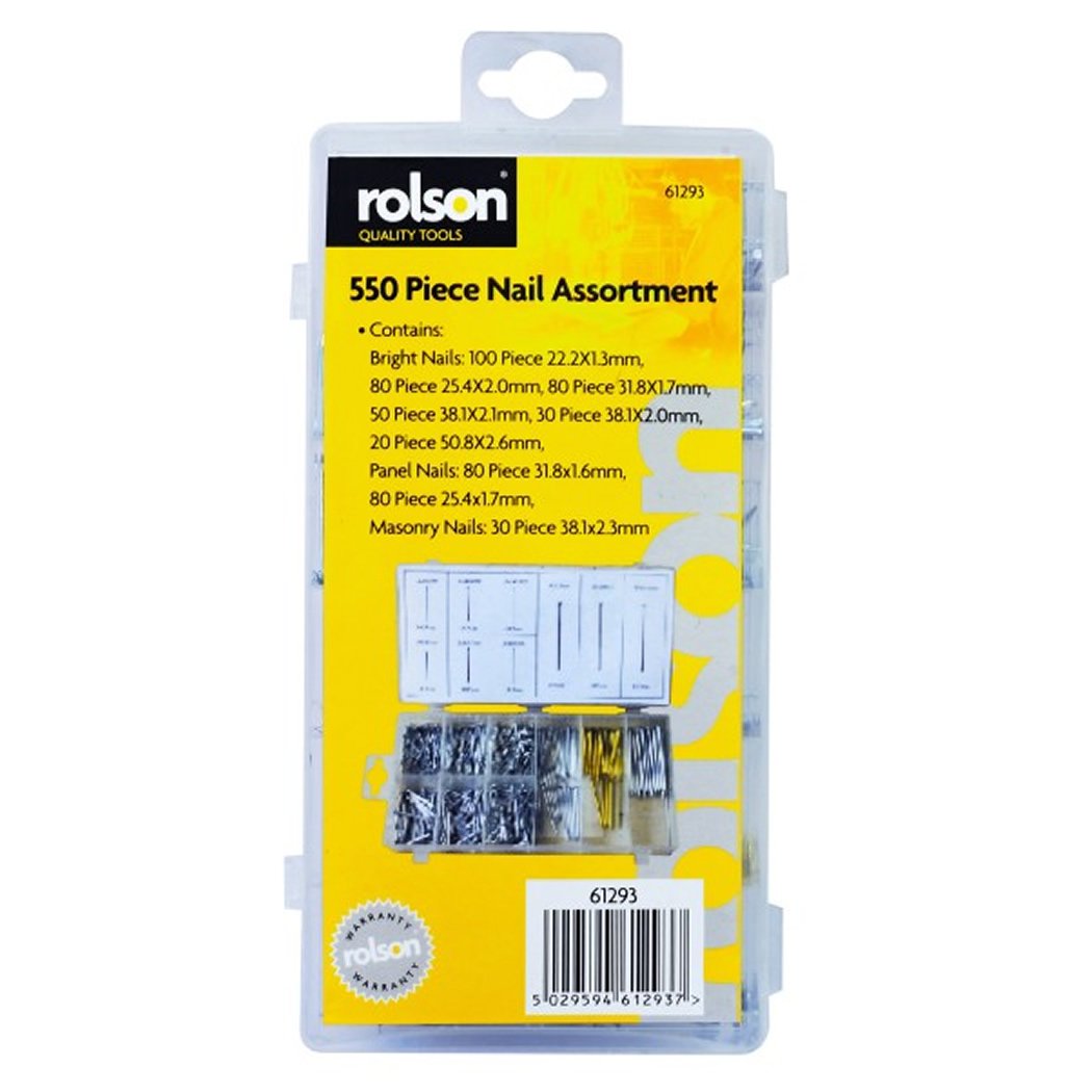 Rolson 61293 550 szt. Asortyment paznokci
