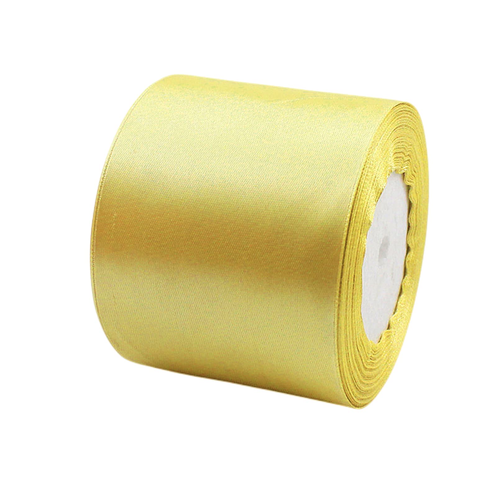 Champagne Gold Satin Ribbon 10mm, 23 Meters Champagne Fabric Ribbons Double Sided Silk Ribbons for Gift Wrapping, Crafting, Hair Bows, Balloons, Wreaths, Cakes, Wedding Party, Christmas Decoration — view 213
