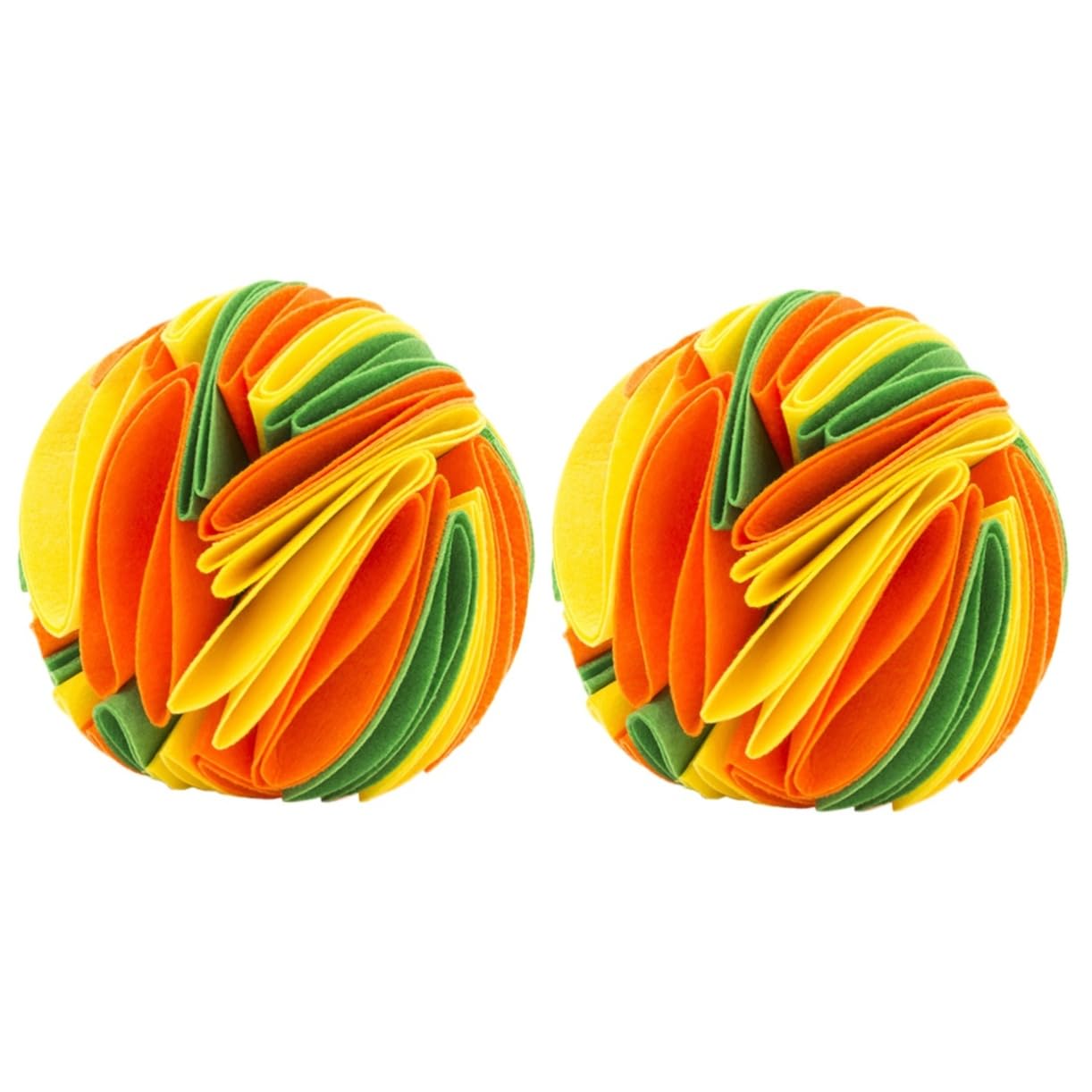Toddmomy 2piezas Juguete Masticable para Perros Bola De Alimentación Interactiva para Mascotas Juguete De Teething para Cachorros Estimula El Olfato y Previene El Aburrimiento Material