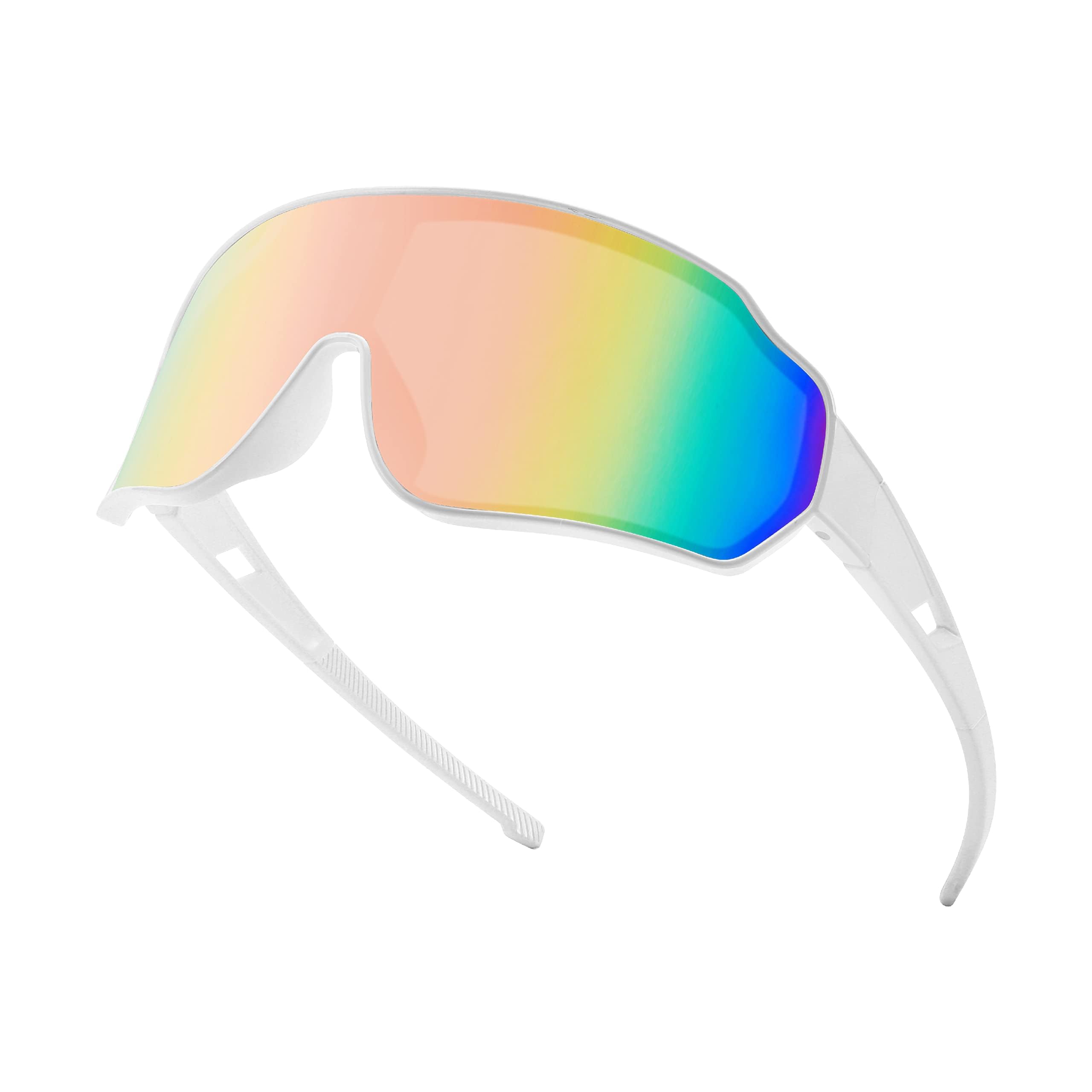 karsaer Cycling Sports Sunglasses for Men Women Outdoor Basketball Shades 80s Wrap Around Shield Glasses E1119-picture-39