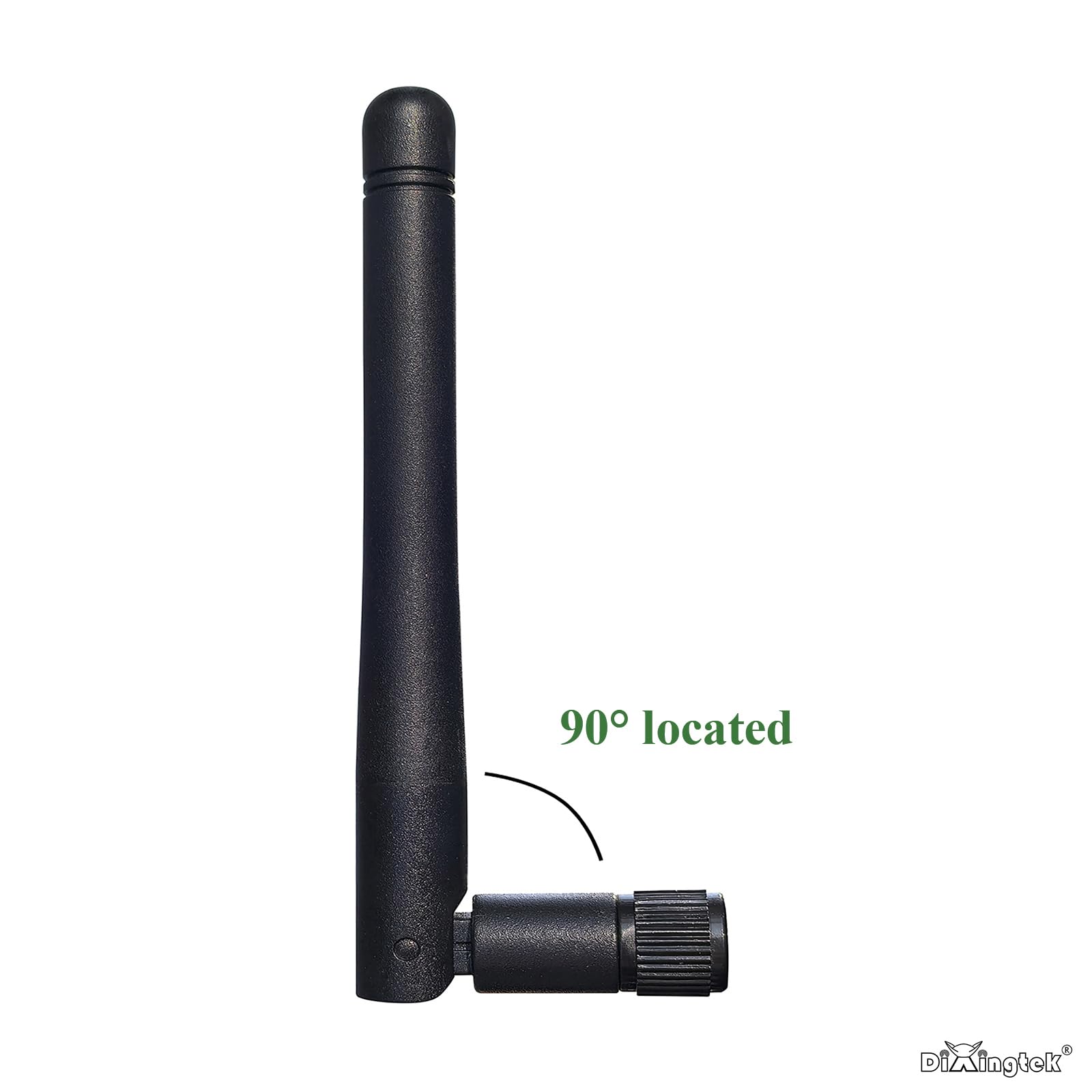 Lot de 4 connecteurs mâles SMA d'antenne SMA double bande WiFi 2,4 g 5,8 g 6e 108 mm, compatible avec routeur WiFi, carte réseau PCI-E, adaptateur USB, antenne de sécurité vidéo IoT WiFi