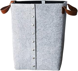 jingxiaopu Cesta Panni Sporchi Portabiancheria Impermeabile Cesto Portagiochi Bambini Grande Baule Portagiochi Bambini Portabiancheria Bagno Gray,30X30X42
