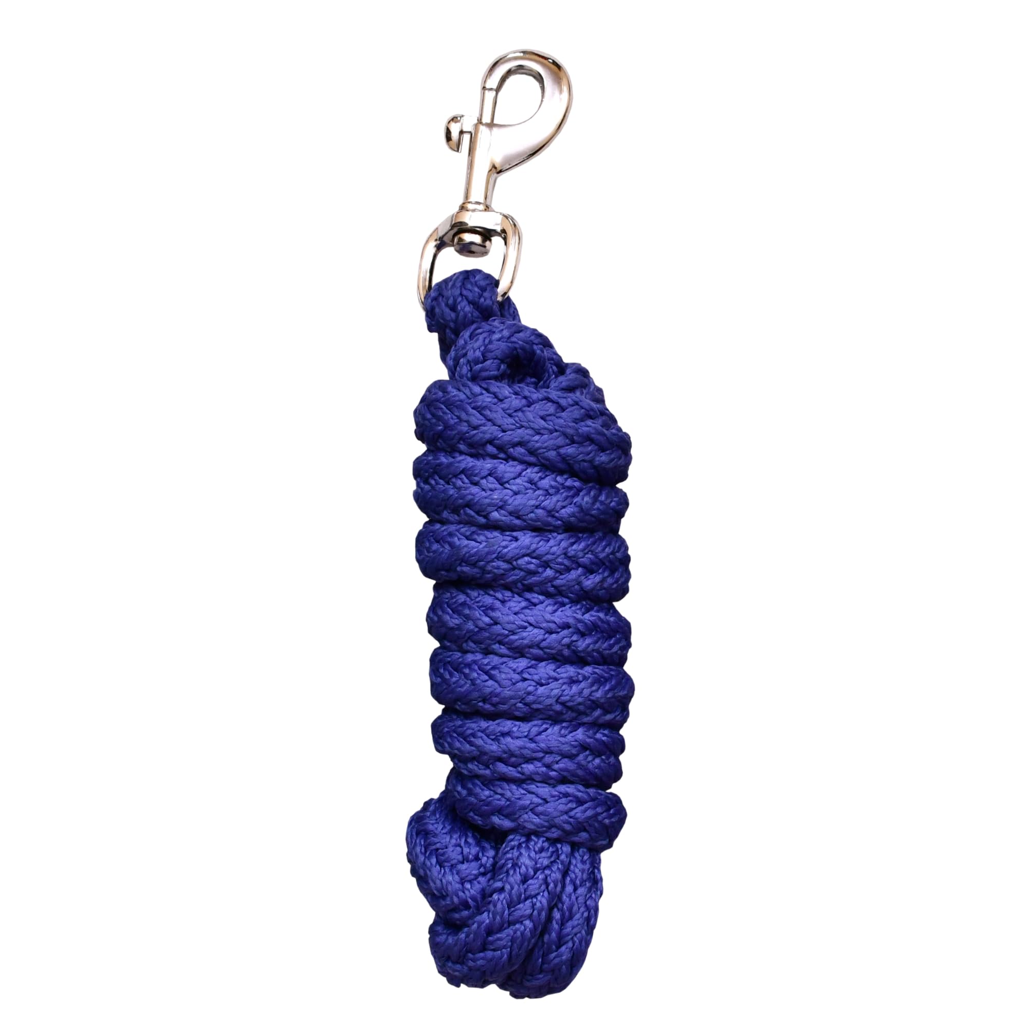THKtack Horse Lead Rope 2Mtr | Heavy Duty Iron Snap Hook | Double Braided PP Rope | Soft Grip, Strong & Durable | Head Collar Rope for Leading, Training, Stable & travel | Multiple Colour (Teal)