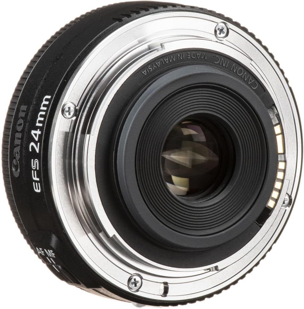 Canon EF-S 24mm f/2.8 STM Lens (9522B002) + Filter Kit + Backpack + 64GB Card + Card Reader + Flex Tripod + Memory Wallet + Cap Keeper + Cleaning Kit + Hand Strap + More