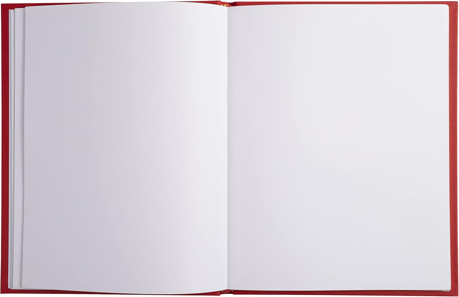 le Dauphin - Ref. 20113D - 1 Guest Book - Outside and Back in Canvas - Vertical Format - Dimensions: 21 x 17 cm - Title in Silver Letters - 96 Plain White Pages - Red Colour