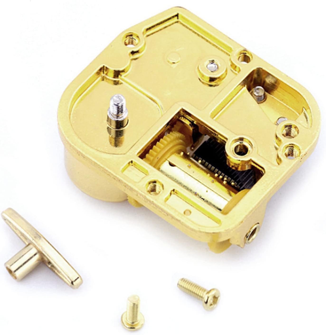 Bohemian Rhapsody 18 Note Musical Movement for DIY Music Boxes, Musical Clockwork Device Replacement for Old Music Box(Gold)