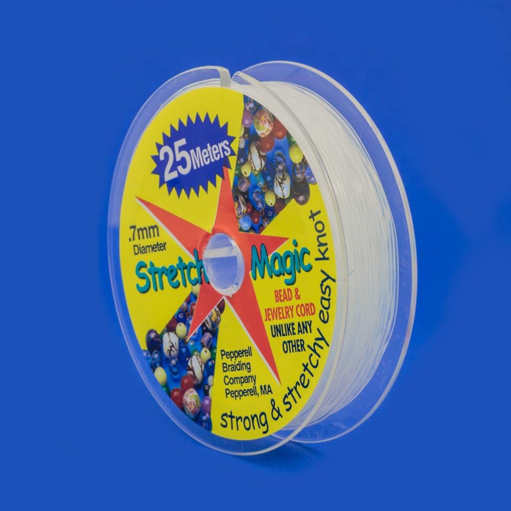 Clear Stretch Magic Bead Cord Knottable Stretchy Beading
