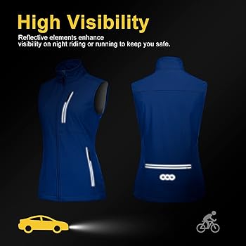 33,000ft Women's Lightweight Running Vest Outerwear with