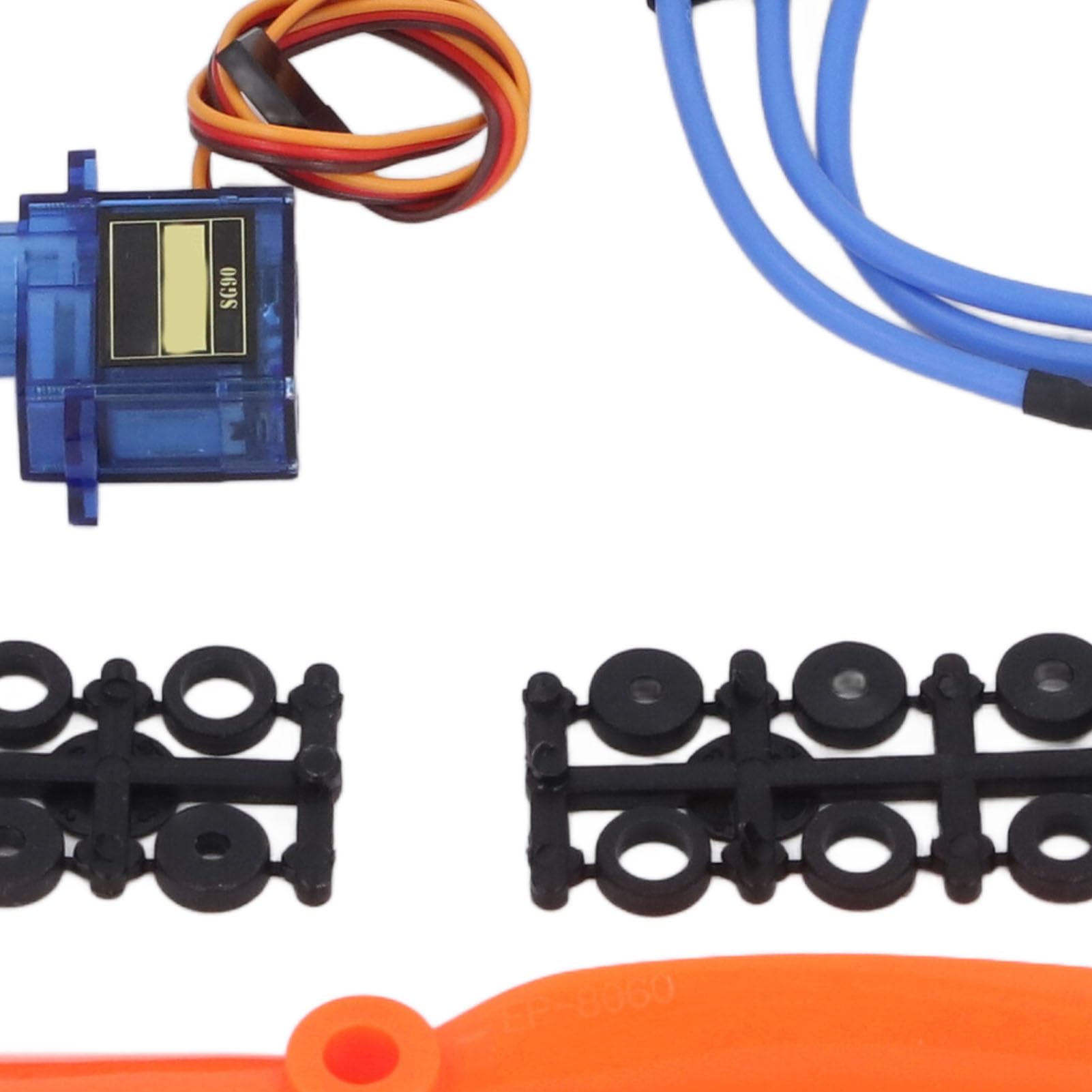 Fafeicy Kit de Accesorios para Aviones RC, Motor sin Escobillas de 1400 KV con Servos 30 A ESC y SG90, Unidad de Potencia Completa para Aviones RC, Helicópteros, Modelos de Ala Fija