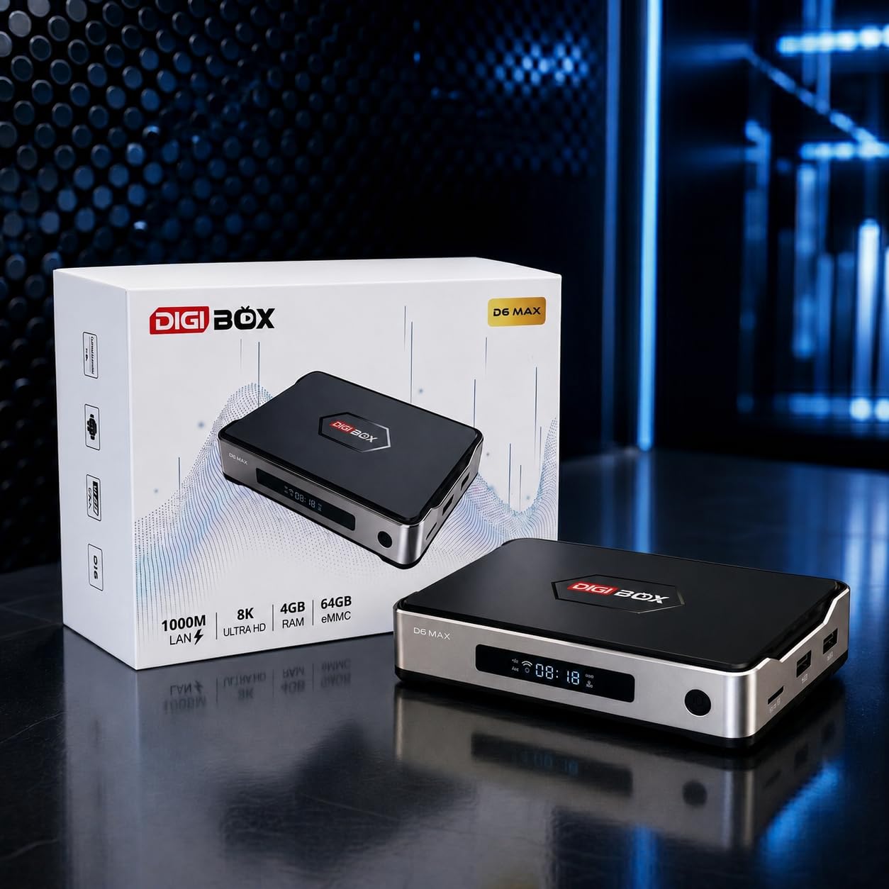 Amazon.co.jp: DIGIBOX D6 MAX デジボックス デジボックス D6 MAX