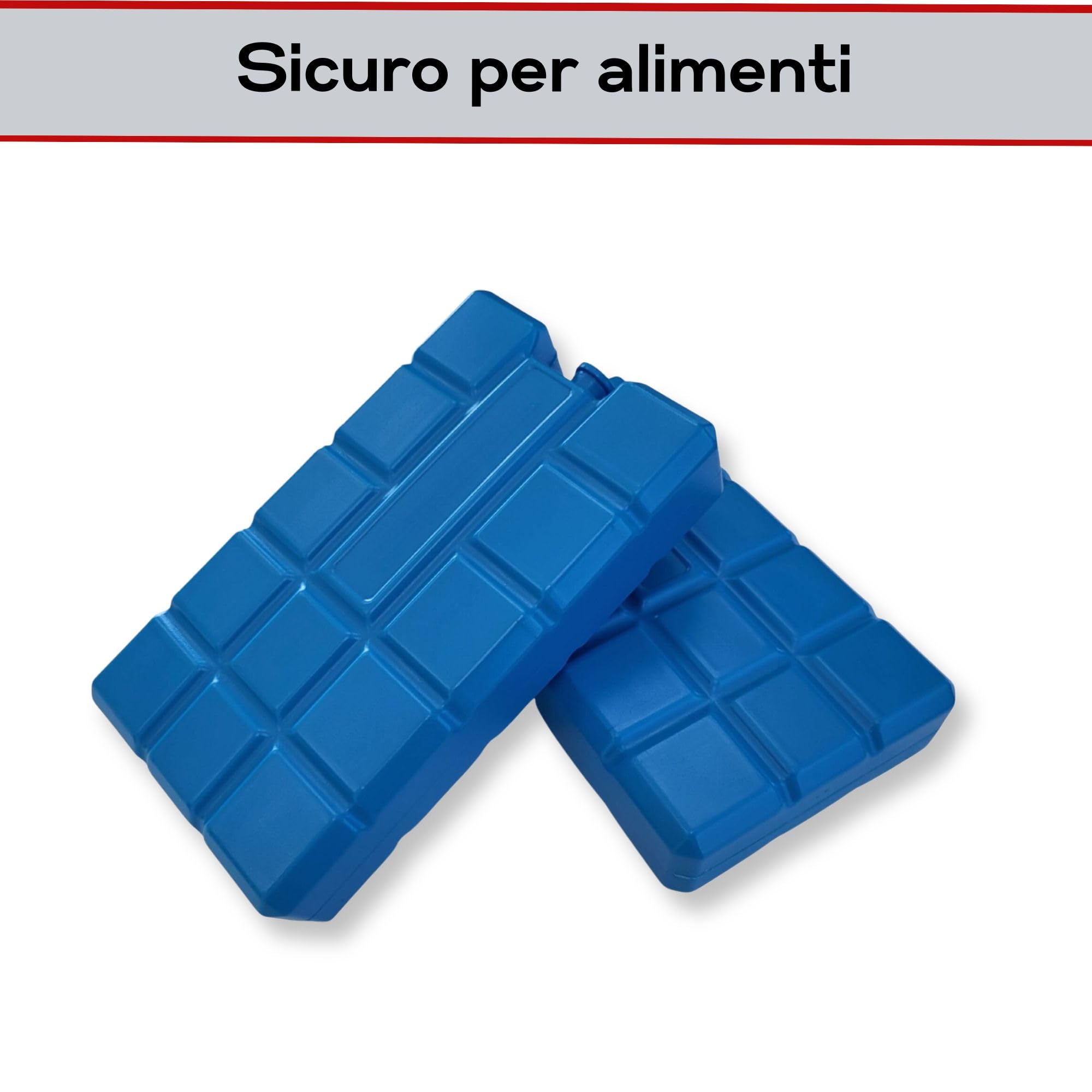 6 Batterie Refrigeranti ToCi Da 400ml - Blu, Riutilizzabili Per Borse Termiche E Frigo | Sicure Per Alimenti - Foto 8