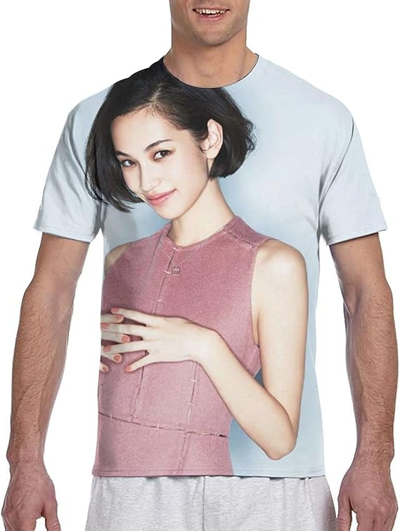 Amazon Co Jp 水原希子 Kiko Mizuhara 1 メンズ Tシャツ 半袖 スポーツtシャツ 創意デザイン おもしろ 3dプリント 夏 緩い ったり カジュアル 男女兼用 トップス おしゃれ 大人用tシャツ 丸襟 柔らかい 快適 薄手 ファッション