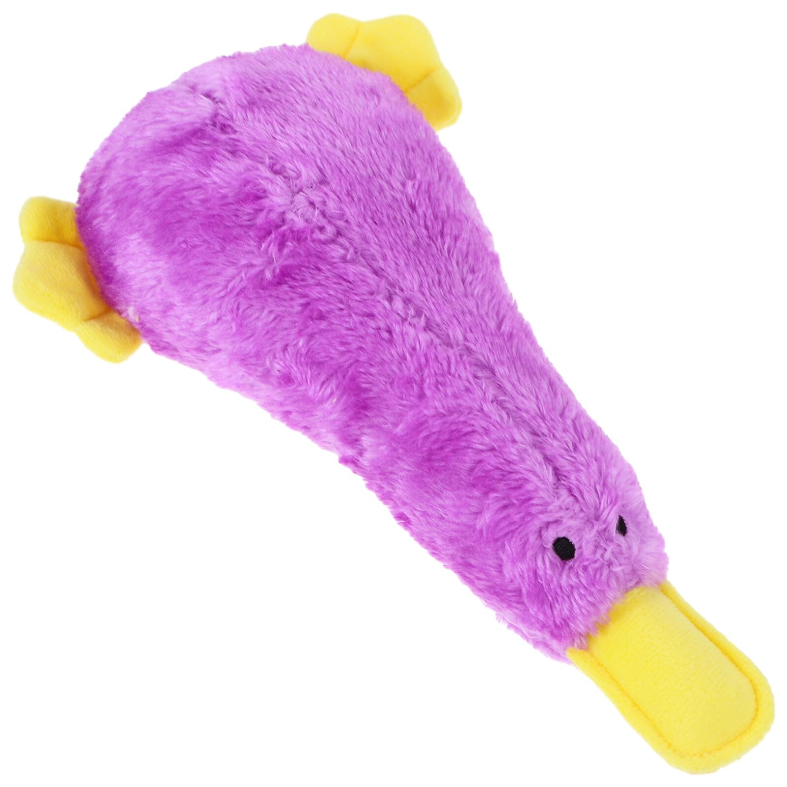 Couineur Résistant Forme de Canard pour Chien Peluche Légère et Facile à Nettoyer pour Chiots Dentition et Dressage et Sûr pour Mâcher
