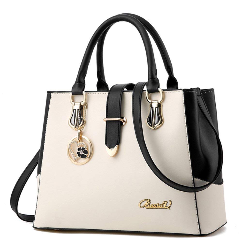 Purses and Handbags for Women Tote Shoulder Crossbody Bags with Long Strap Detachable