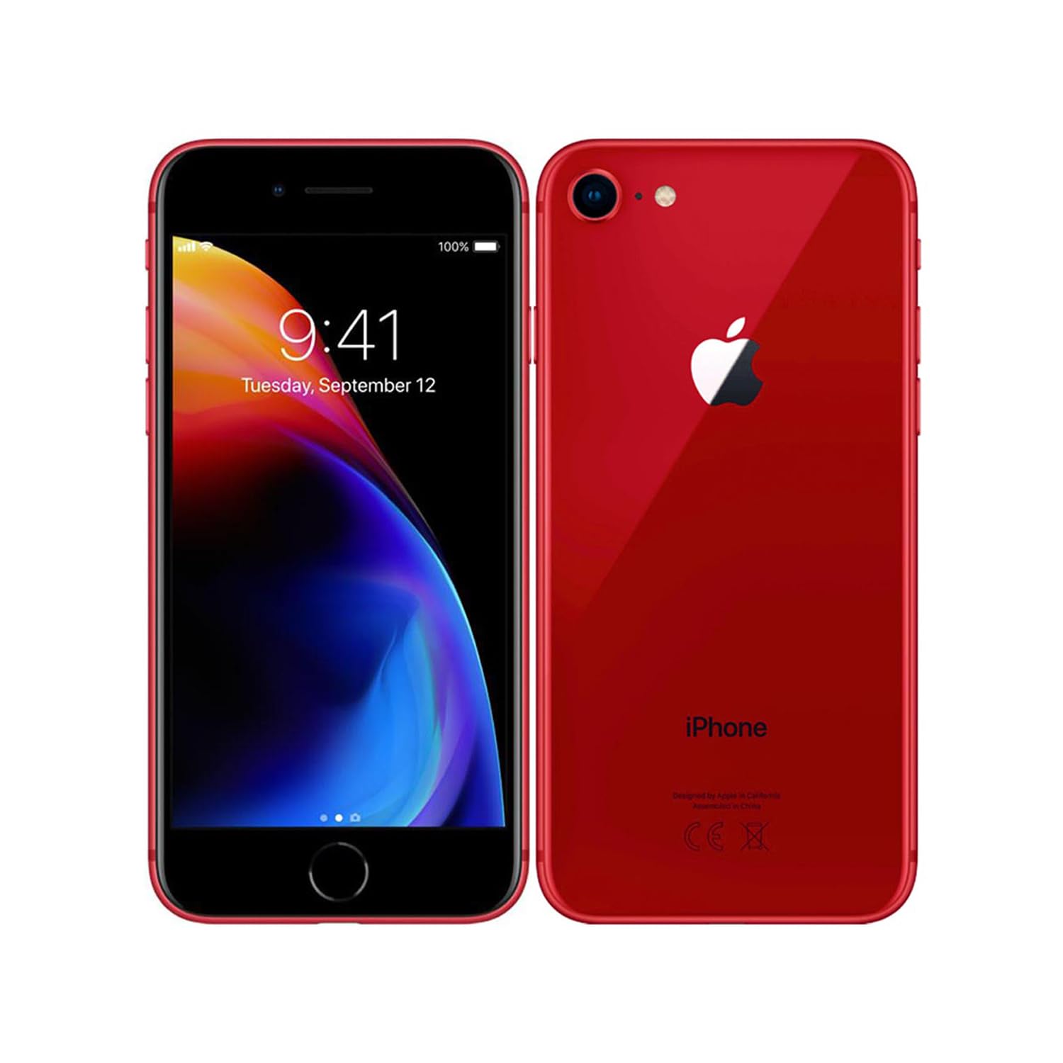 iPhone 8 Gold 64 GB Red -used preowned refurbished