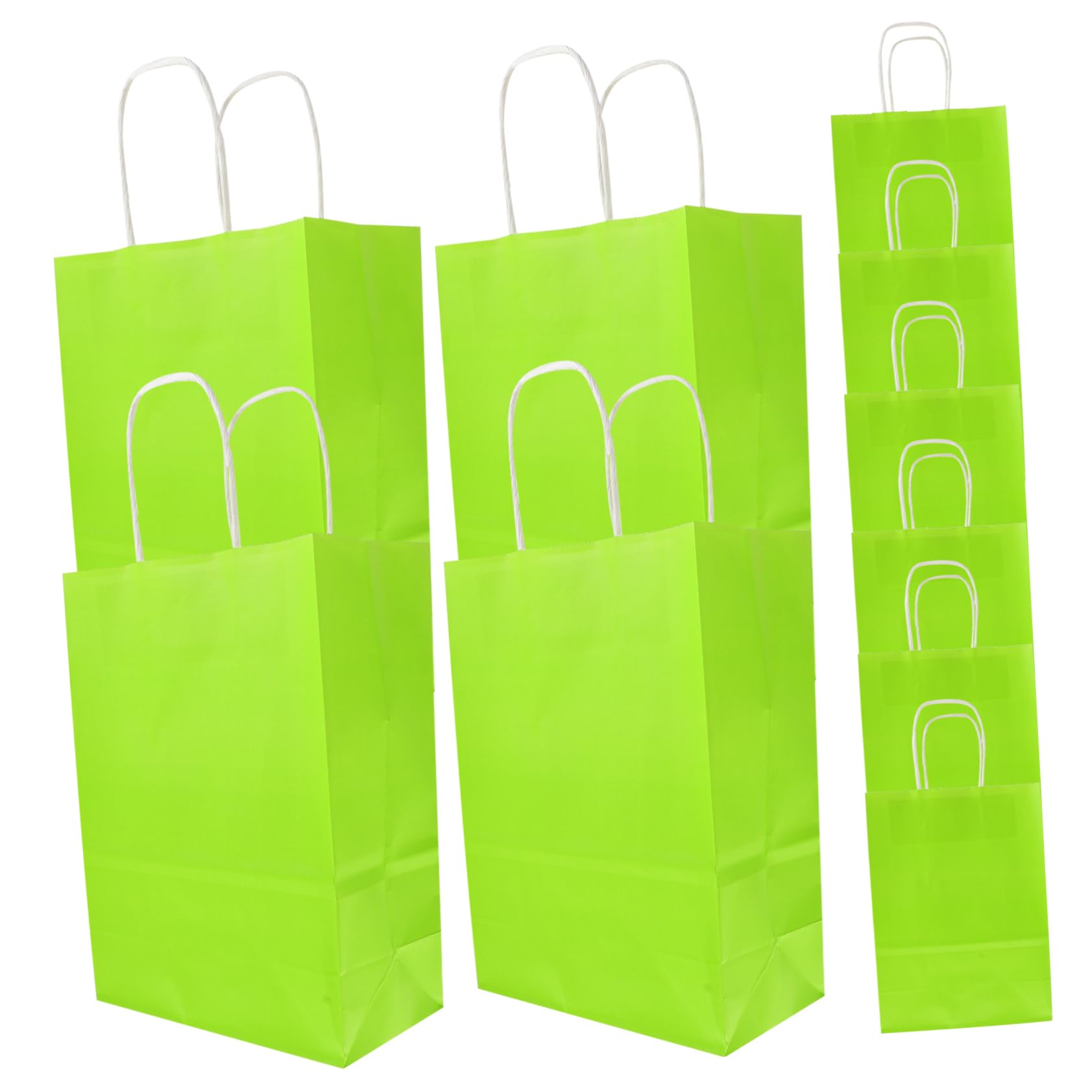 Cabilock 24pezzi Sacchetti Regalo Carta Per Caramelle Piccoli Sacchetti Regalo Con Manici Contenitori Per Biscotti e Dolci Per Feste Compleanno Shower e Speciali