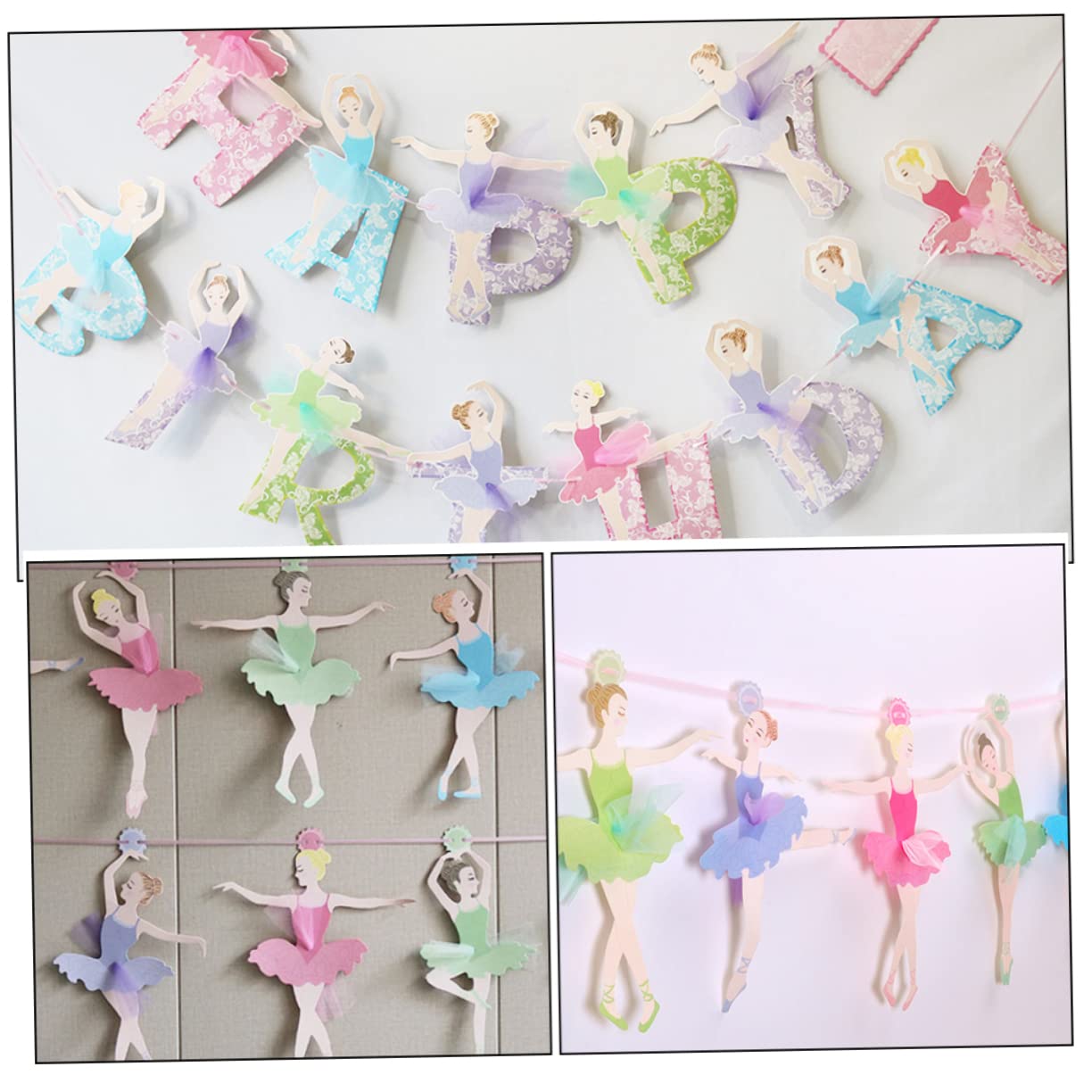 Amazon.co.jp: BRIGHTFUFU 2個セット バレリーナの女の子