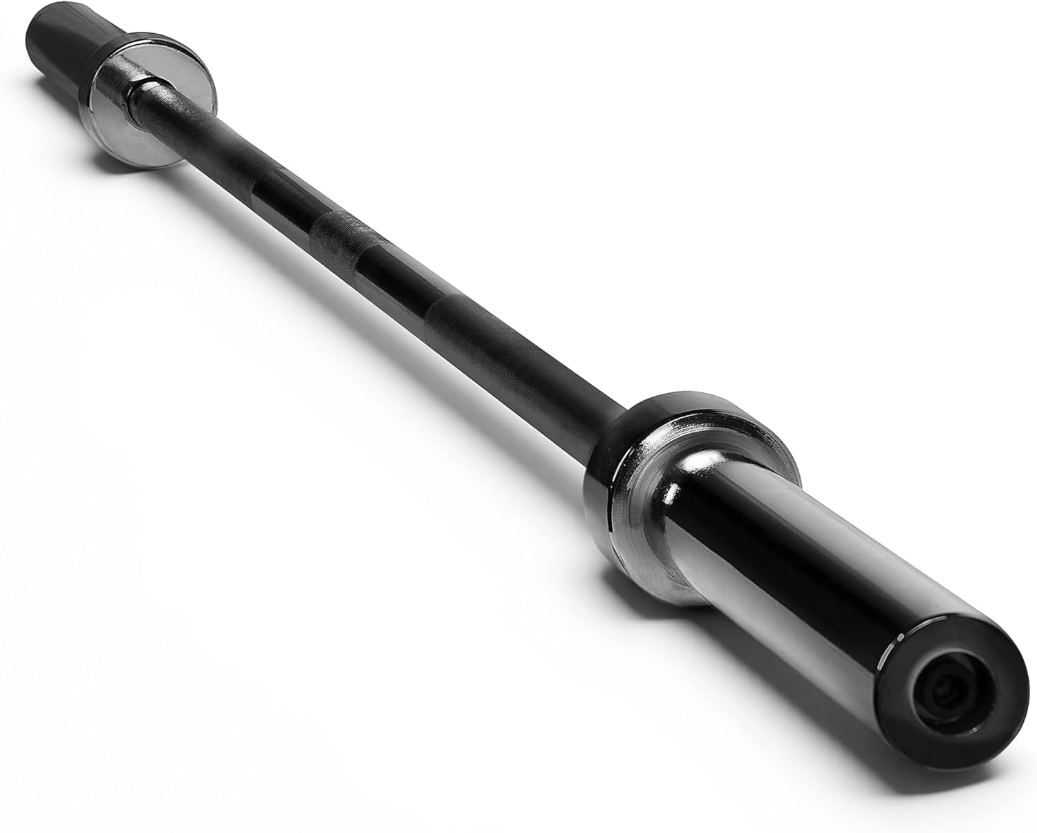 CAP Barbell 2-Inch Olympic Barbell Bars | 5 ft, 6 ft, & 7 ft | Multiple Options Classic 6 ft (72") - Black