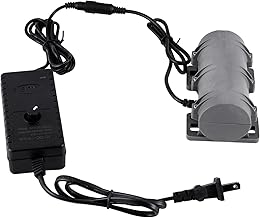 JIAWANSHUN DC24V Vibration Motor, 3800RPM Sieve Vibratior, Rotary Speed Vibrating Motor for Massage Bed Vibration Chair Medical Instruments, with Adjustable Speed Adapter (Speed Adjustable)