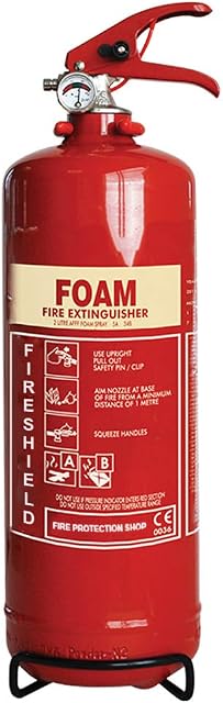 AFFF Foam Fire Extinguisher - 2Ltr AFFF Foam Extinguisher FireShield PRO