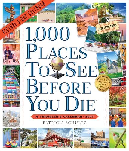 1,000 Places to See Before You Die Picture-A-Day® Wall Calendar 2027: A Traveler's Calendar