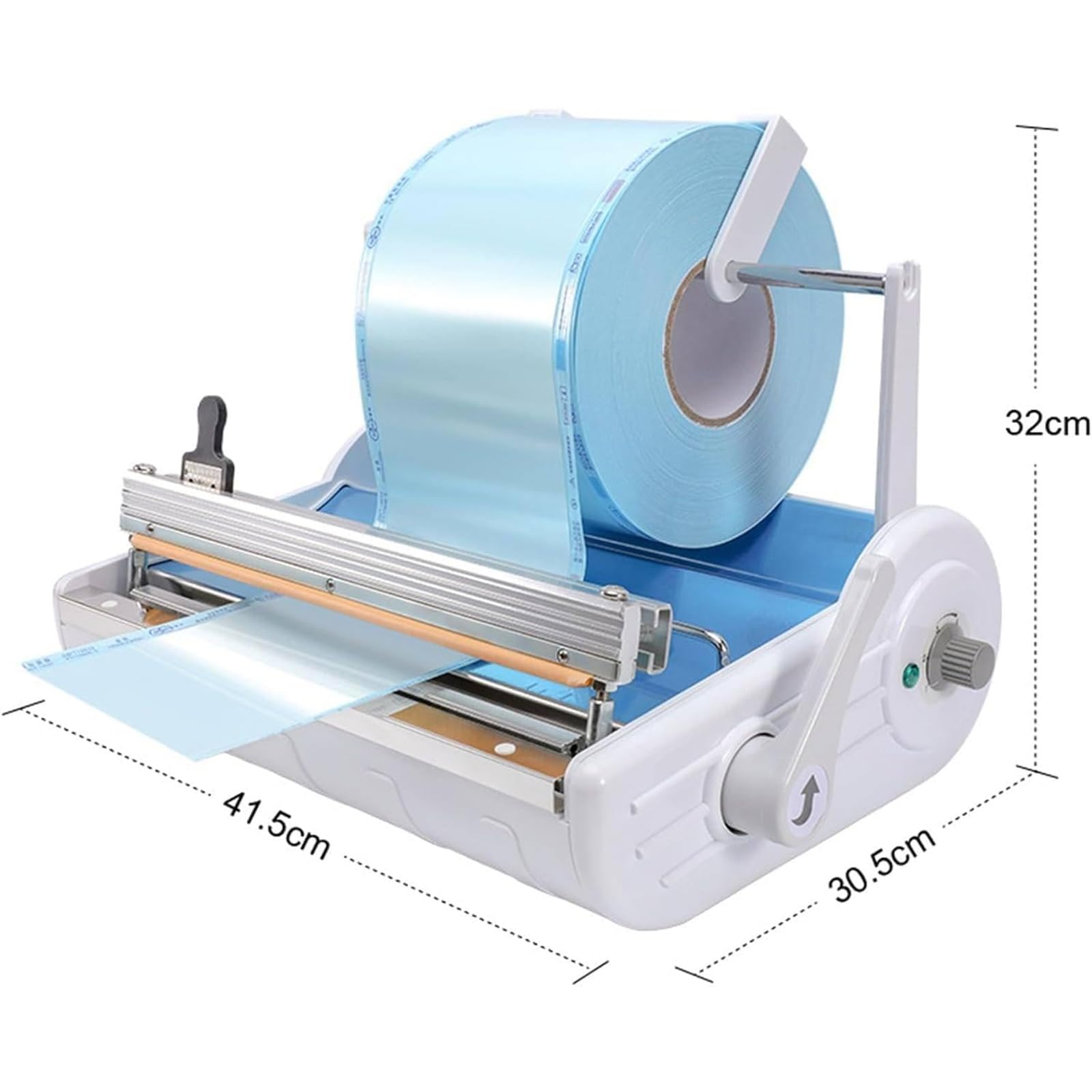 Máquina De Sellado Dental Portátil, Sellador De Envases Dentales, Ajuste De Temperatura De 6 Etapas/ancho Máximo De Sellado 25 Cm, para Equipos De Envasado Dental
