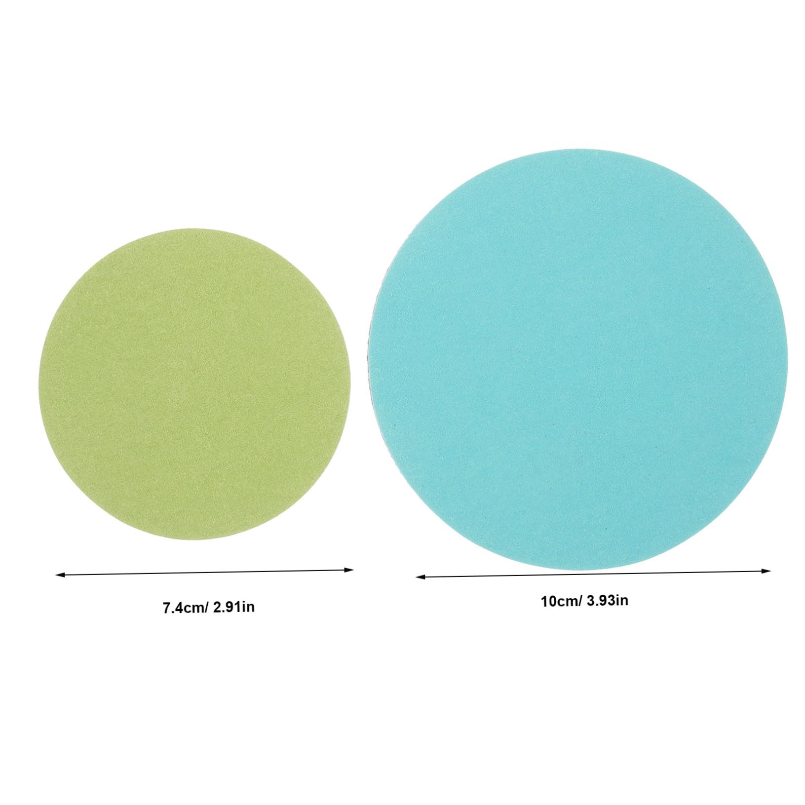 SEWACC Professional Bowling Ball Polisher 8pcs Sanding Pads High Efficiency Sponge for Bowling Ball Restoration