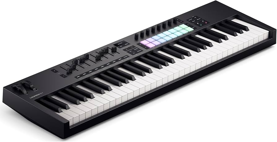 Launchkey 61 MK4 MIDIキーボード Amazon.com: Novation Launchkey 61 MK4 – 61 key Semi-Weighted